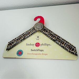 Lindsay Phillips Switch flop Animal Print M Straps